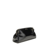 Miu Miu Black Calf Leather Bos Taurus Shoulder Bag
