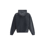 Balenciaga Black Cotton Sweatshirt