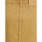Saint Laurent Beige Denim Skirt