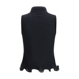 Fendi Black Wool Top