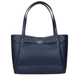 Michael Kors Blue Leather Shoulder Bag