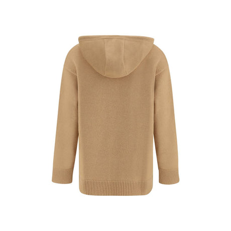 Max Mara Beige Wool Hoodie