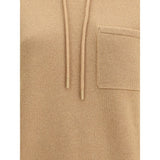Max Mara Beige Wool Hoodie