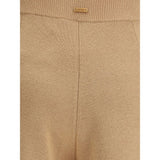 Max Mara Beige Wool Casual Pants