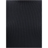 Max Mara Black Wool Long Sleeve T-Shirt