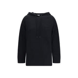 Max Mara Black Wool Hoodie