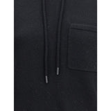 Max Mara Black Wool Hoodie