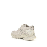 Balenciaga Beige Rubber Athletic Sneakers