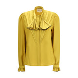 Valentino Bicolor Silk Blouse