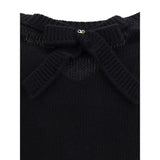 Valentino Black Fleece Wool Sweatshirt