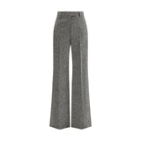 Valentino Gray Wool Casual Pants