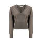 Fendi Brown Cashmere Cashmere Sweater