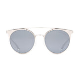 Emporio Armani Gray Metal Sunglasses