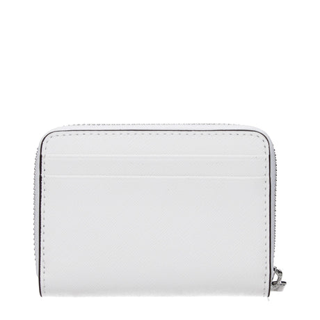 Michael Kors White Leather Cardholder