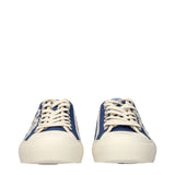Jimmy Choo Blue Fabric Low Top Sneakers