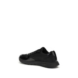 Prada Black Recycled Polyamide Athletic Sneakers