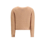 Max Mara Brown Polyamide Sweatshirt