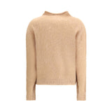 Max Mara Brown Polyamide Turtleneck