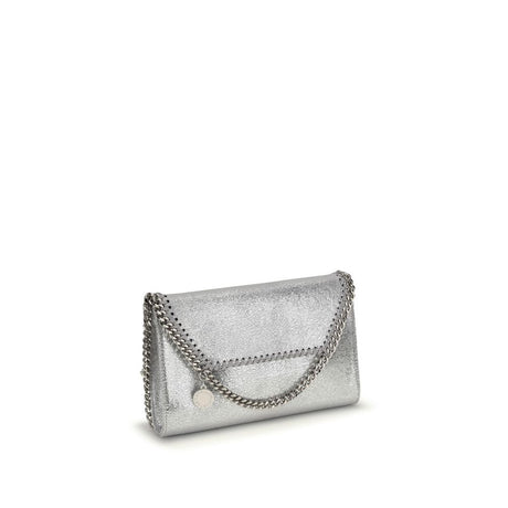 Stella McCartney Silver Polyester Shoulder Bag