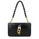 Tom Ford Black Leather Shoulder Bag