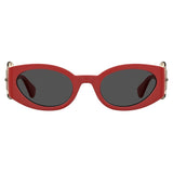 Moschino Red Resin Sunglasses
