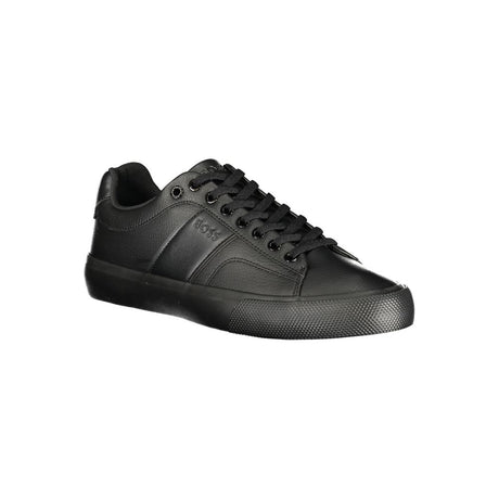 Hugo Boss Black Polyurethane Men Sneaker
