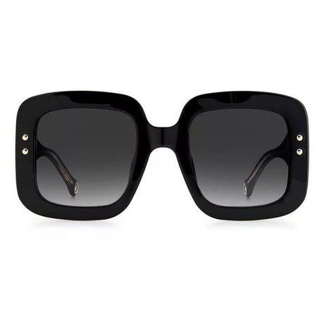Carolina Herrera Black Acetate Sunglasses