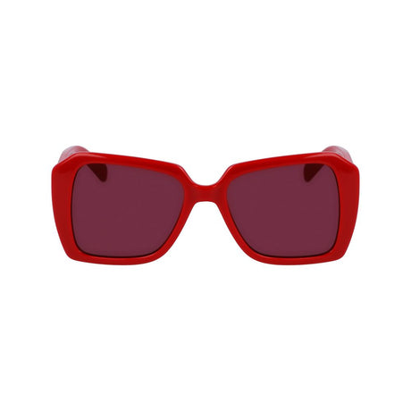 Karl Lagerfeld Red Injected Sunglasses