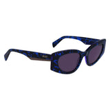 Liu Jo Blue Acetate Sunglasses