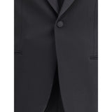 Giorgio Armani Black Fleece Wool Tuxedo