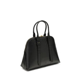 PINKO Black Calf Leather Bos Taurus Shoulder Bag