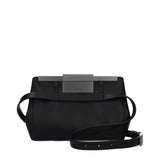 Max Mara Black Leather Crossbody Bag