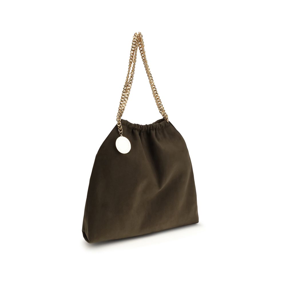Stella McCartney Brown Polyester Shoulder Bag