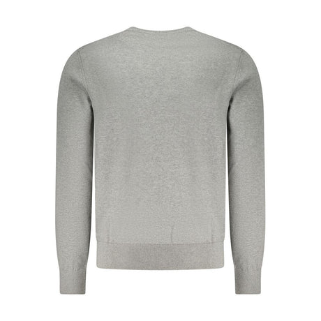 Hugo Boss Grigio Cotton Men's Sweater