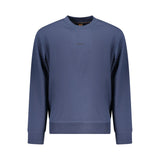 Hugo Boss Blue Cotton Men's Sweatshirt