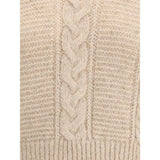 Max Mara Beige Polyamide Sweatshirt