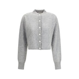 Max Mara Gray Cashmere Cardigan