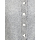 Max Mara Gray Cashmere Cardigan