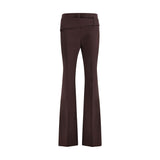 Max Mara Multicolor Polyester Dress Pants