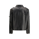 Prada Black Leather Jacket