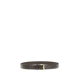 Givenchy Brown Calf Leather Bos Taurus Regular Belt