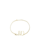 Chloé Gold Brass Thin Belt