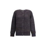 Prada Brown Merino Wool Cardigan