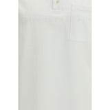 Givenchy White Cotton Polo Shirt