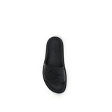 Fendi Black Rubber Flat Sandals