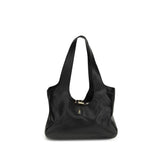 Chloé Black Calf Leather Bos Taurus Shoulder Bag