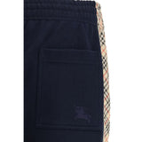 Burberry Blue Cotton Joggers (Workout Pants)