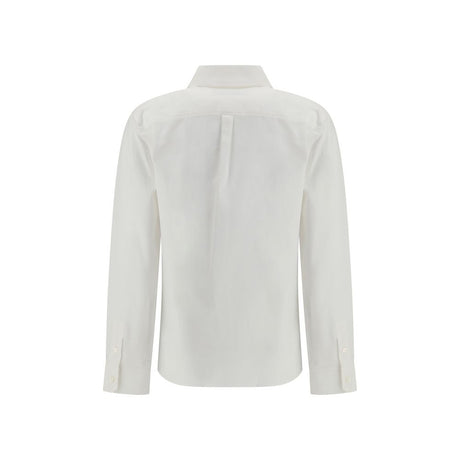 Max Mara White Cotton Dress Shirt