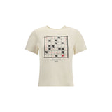 Max Mara Cream Cotton T-Shirt