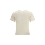 Max Mara Cream Cotton T-Shirt